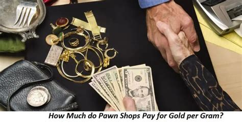 Percentage Pawn Shops Will Pay